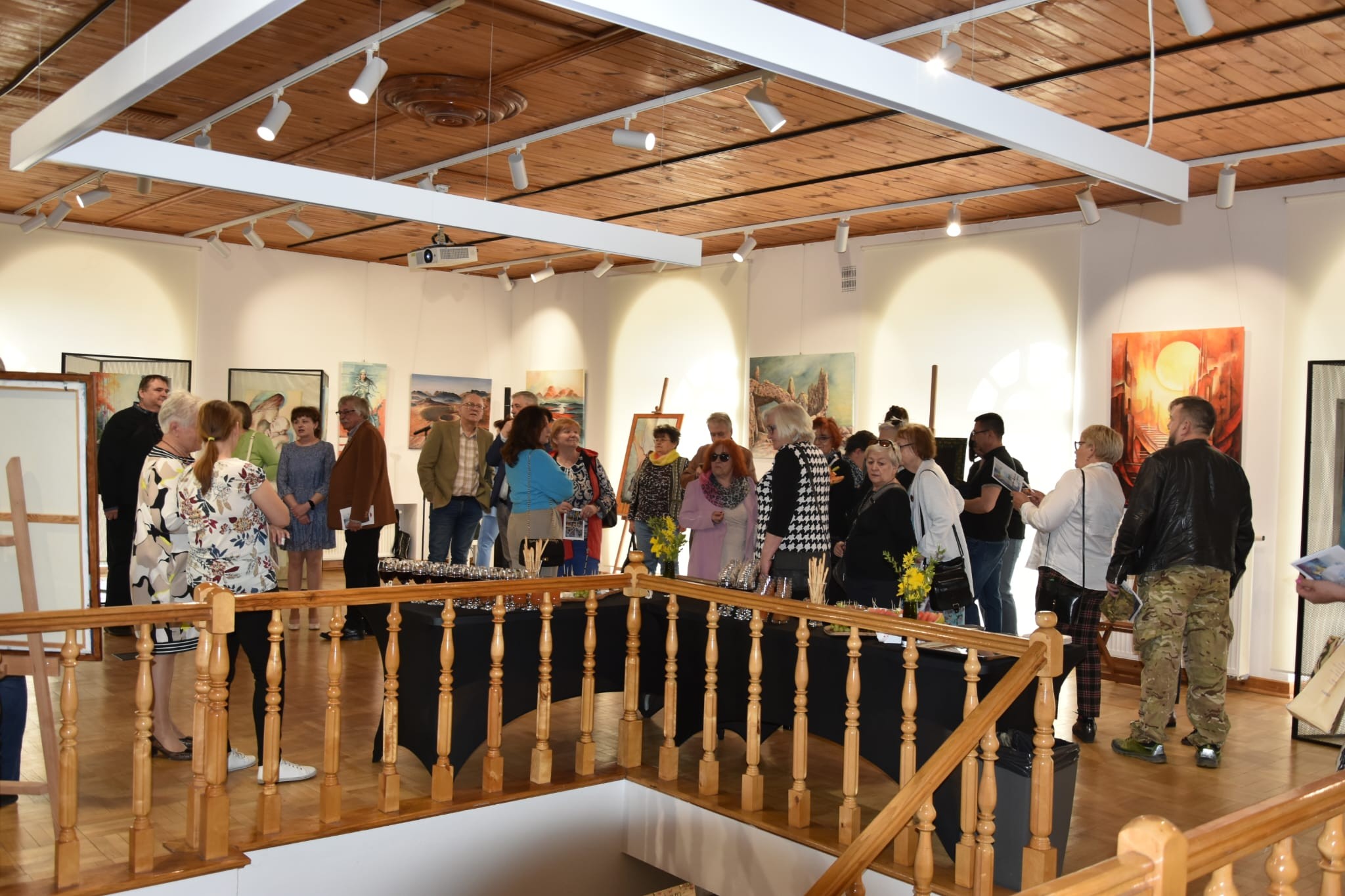 Malowane światłem i kolorem - wernisaż